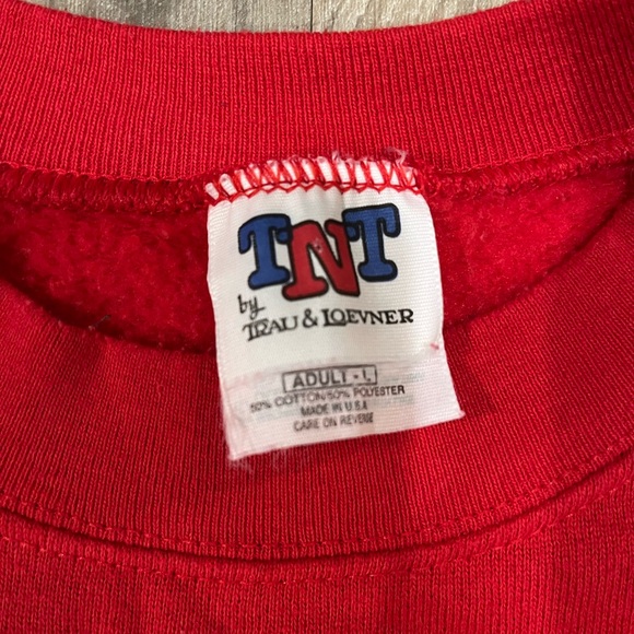 90s Vintage Arkansas Razorbacks Crewneck Sweatshirt L - Picture 4 of 5